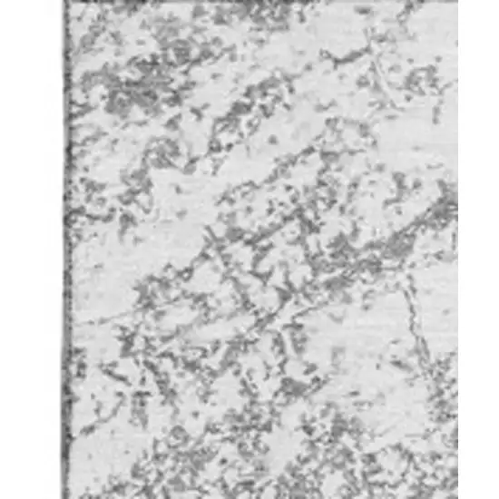 Gray And Ivory Abstract Washable Area Rug With UV Protection Photo 3
