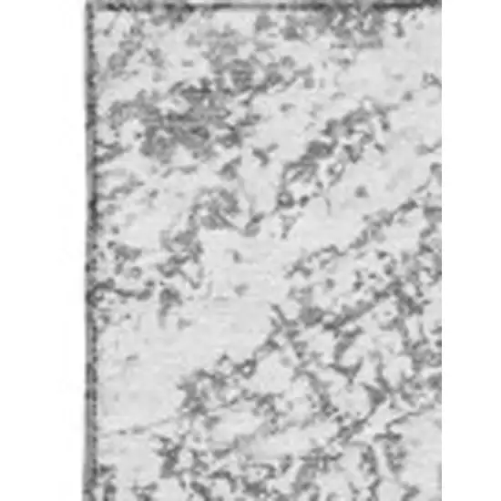 Gray And Ivory Abstract Washable Area Rug With UV Protection Photo 3