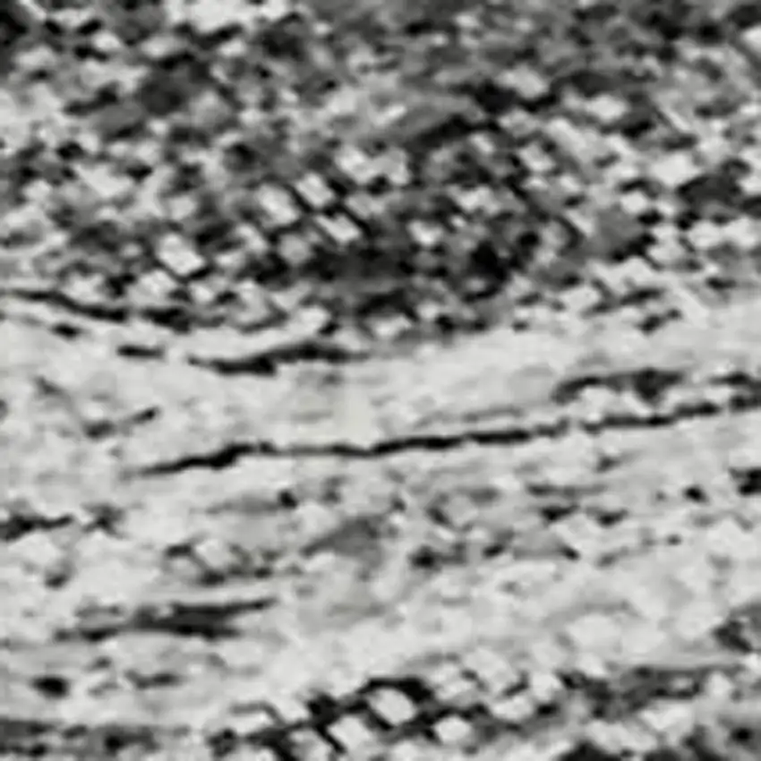 Gray And Ivory Abstract Washable Area Rug With UV Protection Photo 7