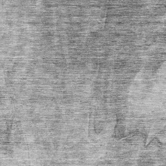 Gray And Ivory Abstract Washable Area Rug With UV Protection Photo 3