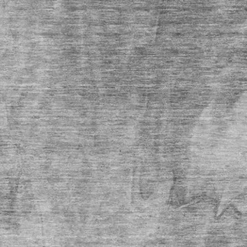 Gray And Ivory Abstract Washable Area Rug With UV Protection Photo 3