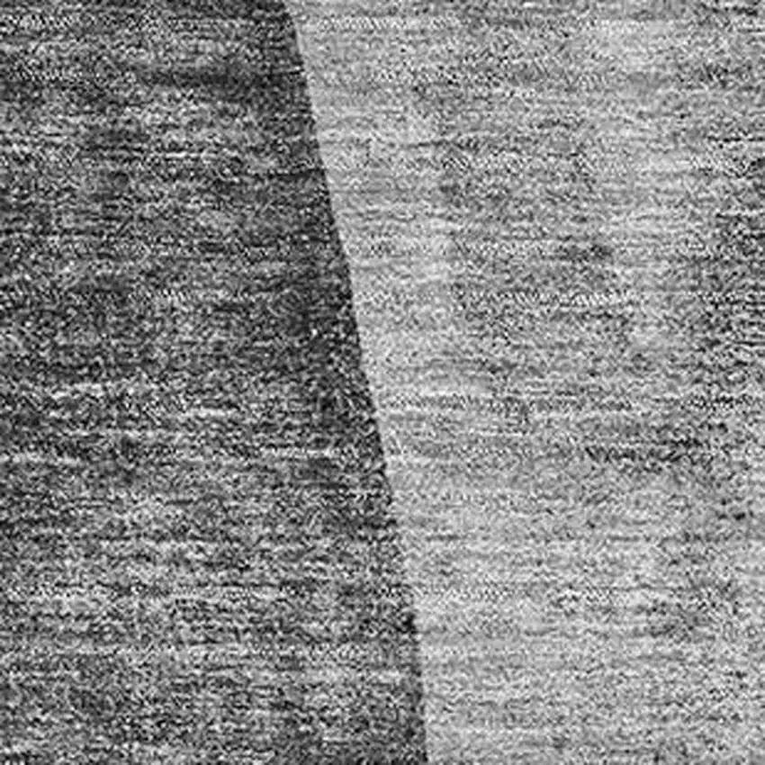 Gray And Ivory Abstract Washable Area Rug With UV Protection Photo 4