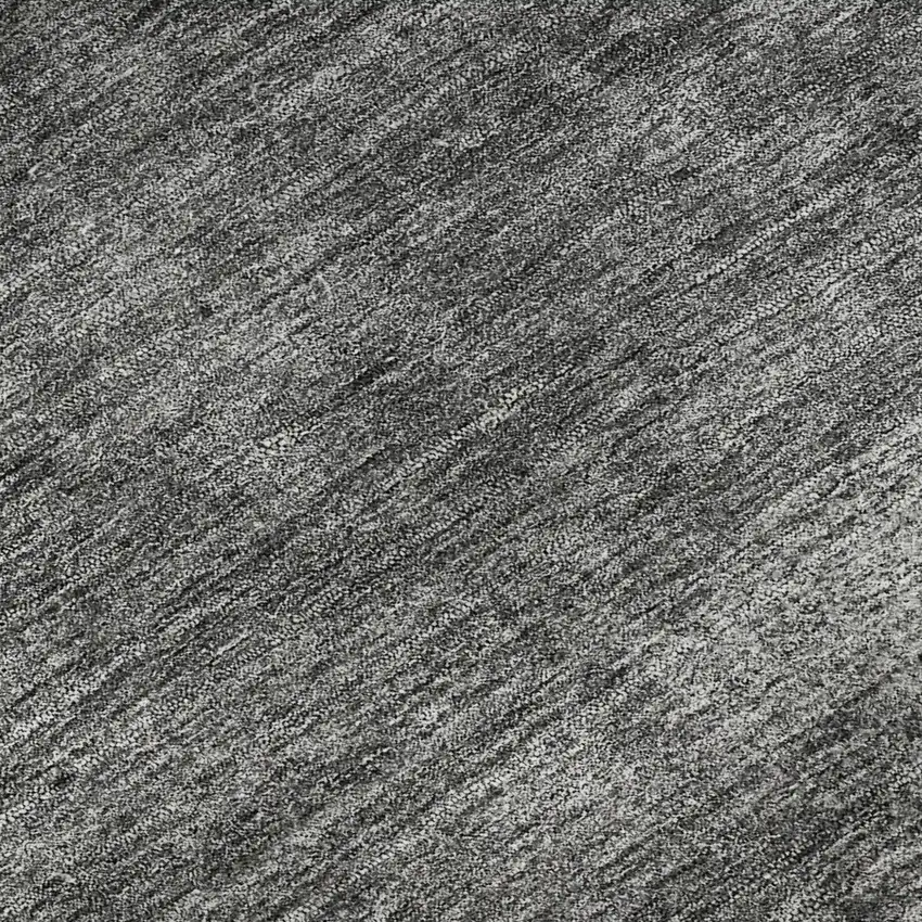 Gray And Ivory Abstract Washable Area Rug With UV Protection Photo 8