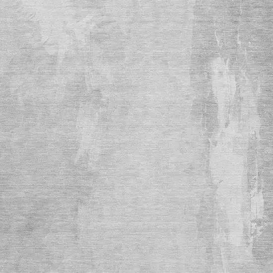 Gray And Ivory Abstract Washable Indoor Outdoor Area Rug Photo 3