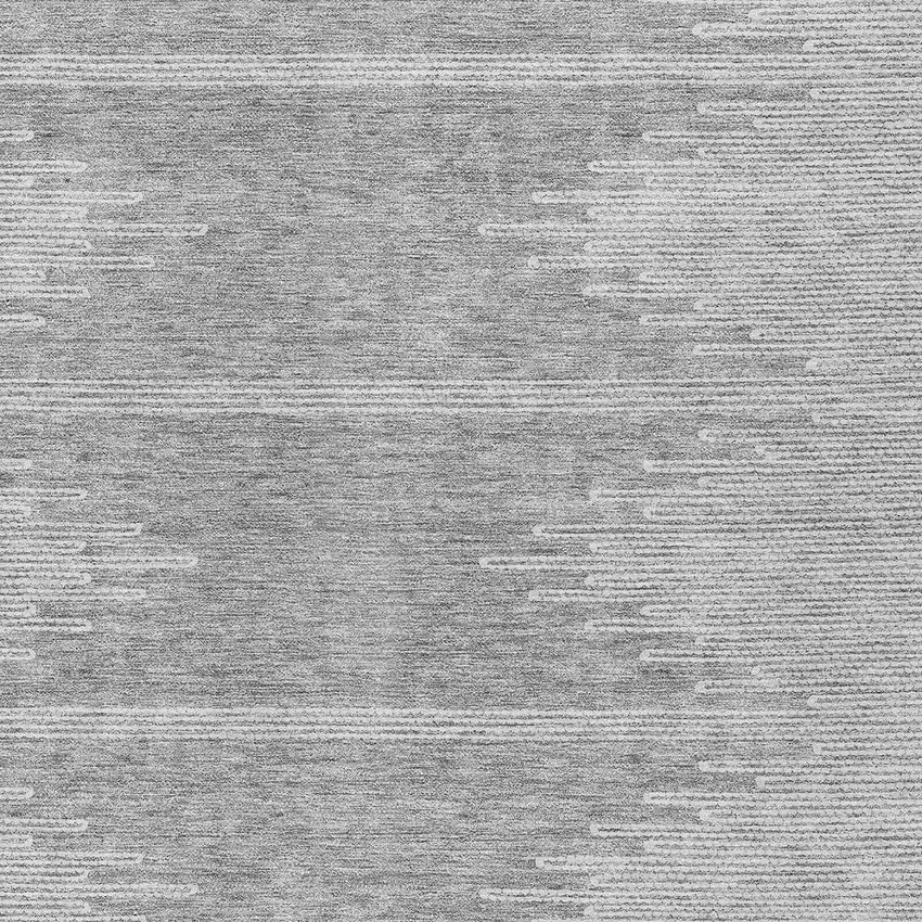 Gray And Ivory Abstract Washable Indoor Outdoor Area Rug Photo 6