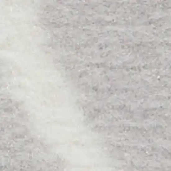 Gray And Ivory Floral Distressed Area Rug Photo 2