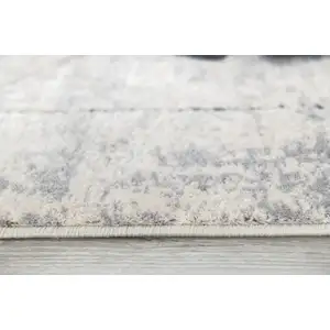 Photo of Gray And Ivory Geometric Area Rug