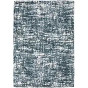 Photo of Gray And Ivory Geometric Area Rug
