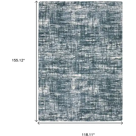 Gray And Ivory Geometric Area Rug Photo 3