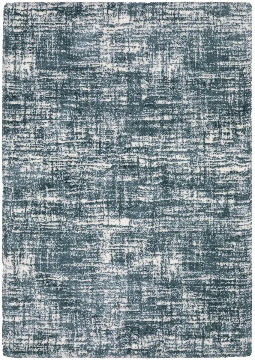Gray And Ivory Geometric Area Rug Photo 2