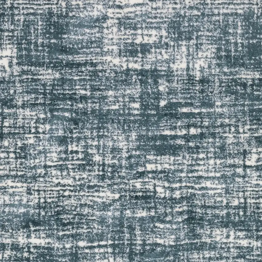 Gray And Ivory Geometric Area Rug Photo 7