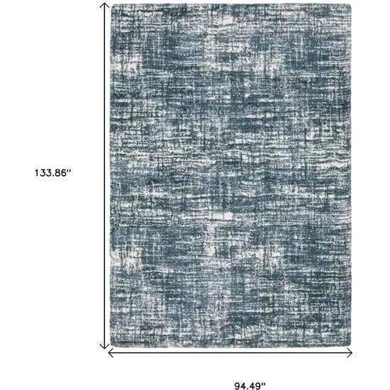 Gray And Ivory Geometric Area Rug Photo 3