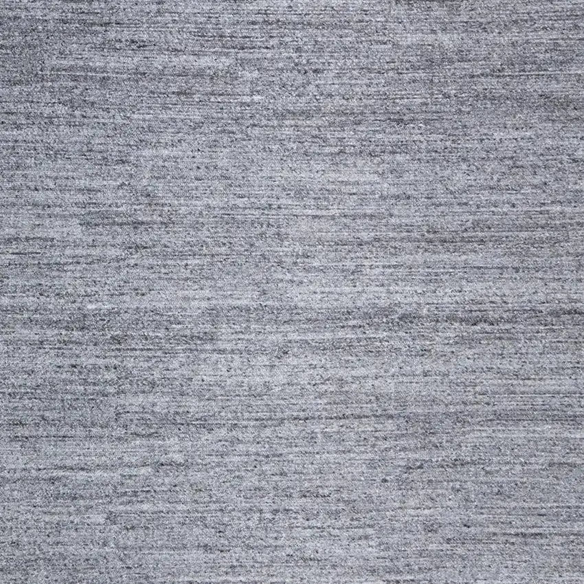 Gray And Ivory Handmade Indoor Outdoor Area Rug Photo 2