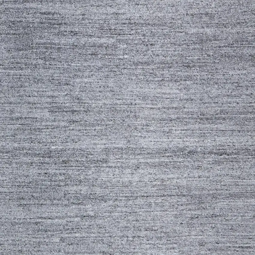 Gray And Ivory Handmade Indoor Outdoor Area Rug Photo 2