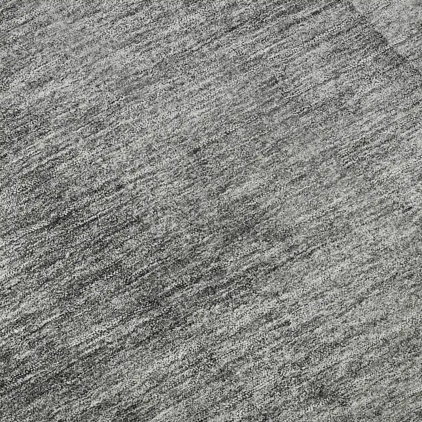 Gray And Ivory Ombre Washable Area Rug With UV Protection Photo 9