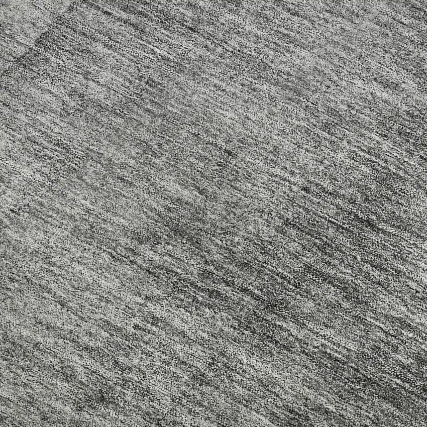 Gray And Ivory Ombre Washable Area Rug With UV Protection Photo 6