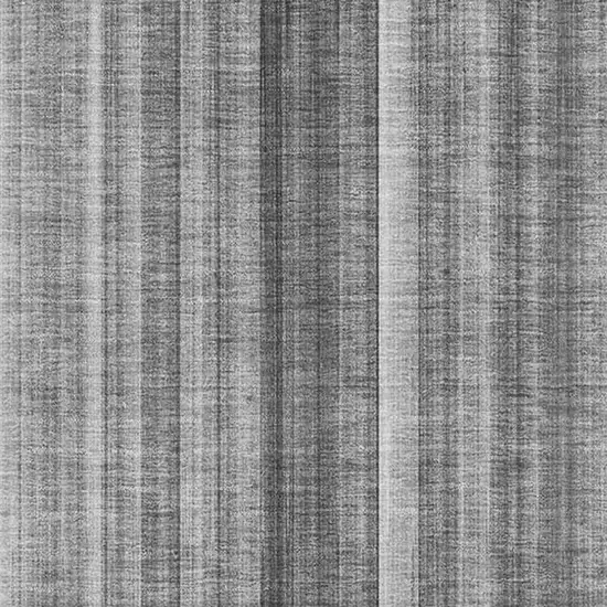 Gray And Ivory Striped Washable Area Rug With UV Protection Photo 3