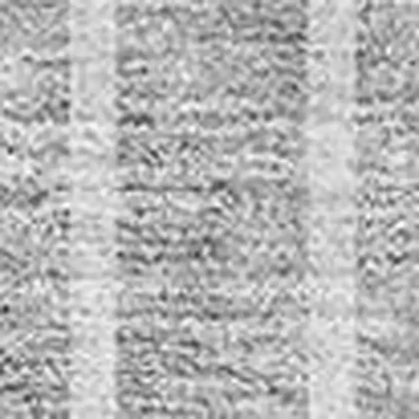 Gray And Ivory Striped Washable Area Rug With UV Protection Photo 4