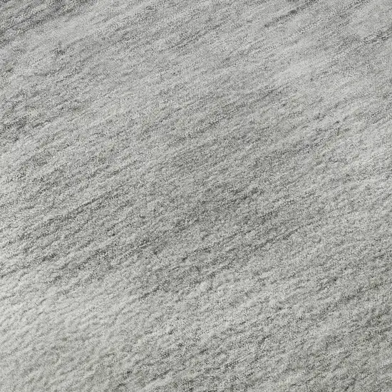 Gray And Ivory Woodland Lodge Washable Area Rug With UV Protection Photo 3