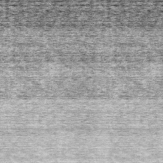 Gray And Light Gray Ombre Washable Indoor Outdoor Area Rug Photo 5