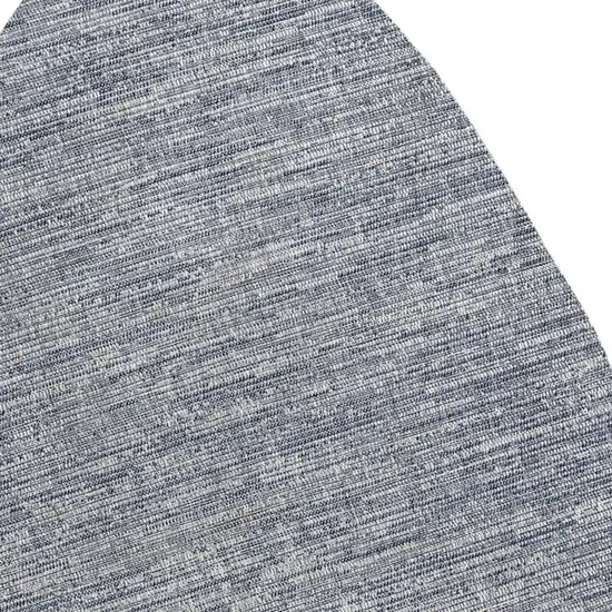 Gray And Navy Blue Medallion Indoor Outdoor Area Rug Photo 2