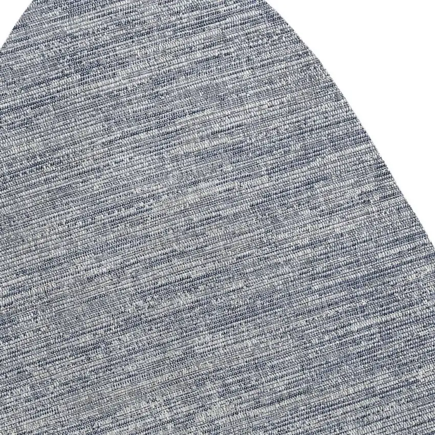 Gray And Navy Blue Medallion Indoor Outdoor Area Rug Photo 2