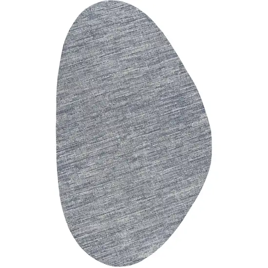 Gray And Navy Blue Medallion Indoor Outdoor Area Rug Photo 1