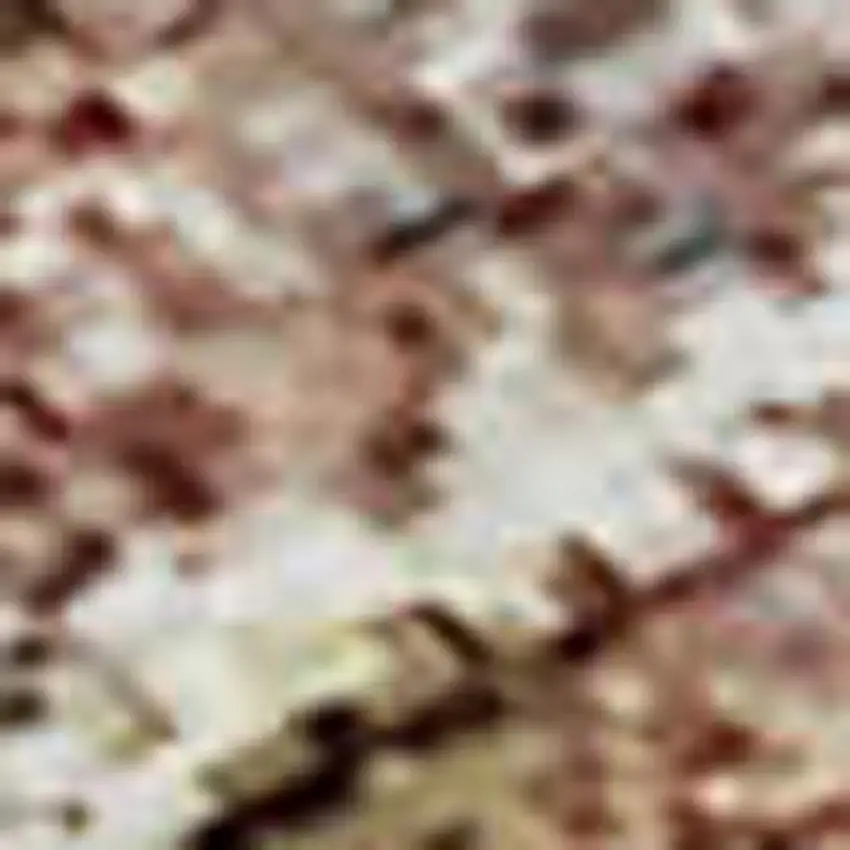 Gray And Orange Abstract Washable Area Rug With UV Protection Photo 3