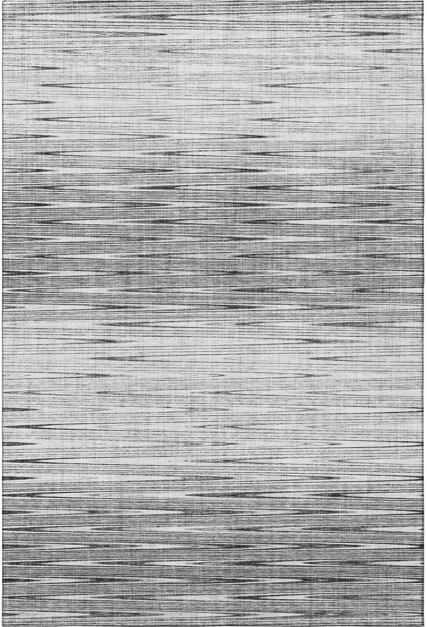 Gray And Silver Abstract Washable Area Rug With UV Protection Photo 3