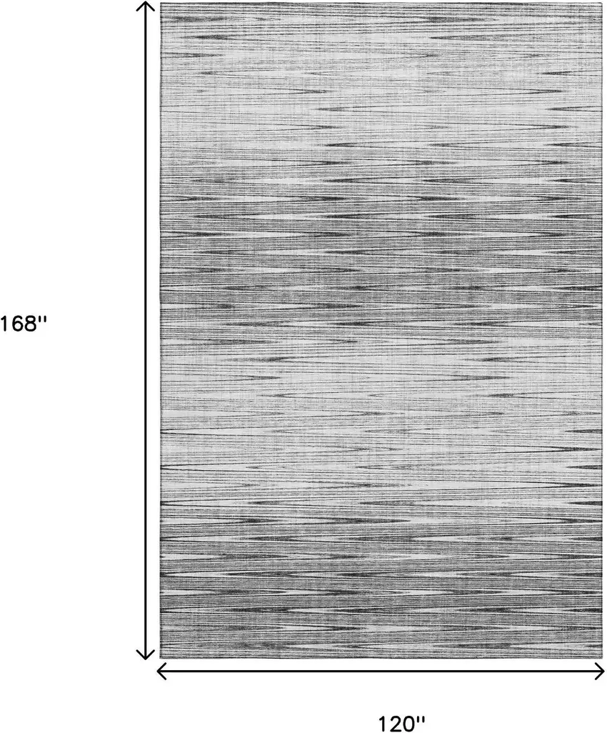 Gray And Silver Abstract Washable Area Rug With UV Protection Photo 3