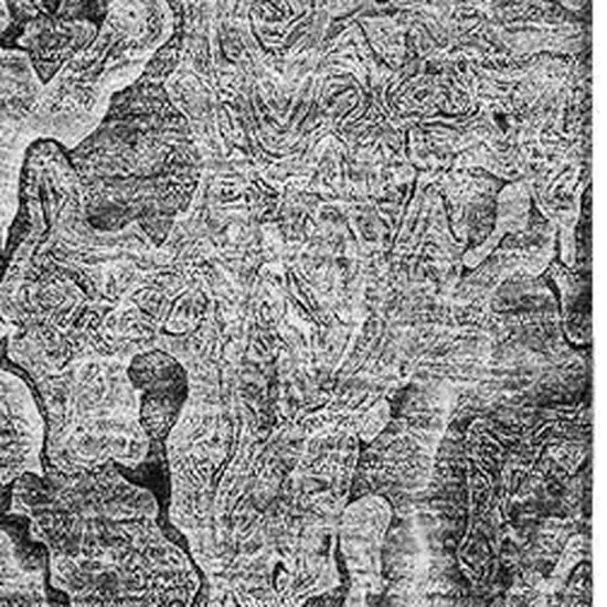 Gray And Silver Abstract Washable Area Rug With UV Protection Photo 3