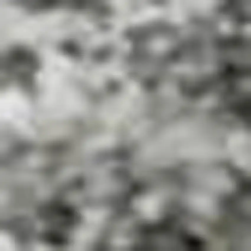 Gray And Silver Abstract Washable Area Rug With UV Protection Photo 2