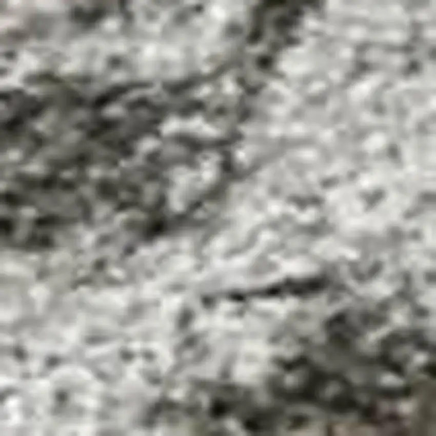 Gray And Silver Abstract Washable Indoor Outdoor Area Rug Photo 2