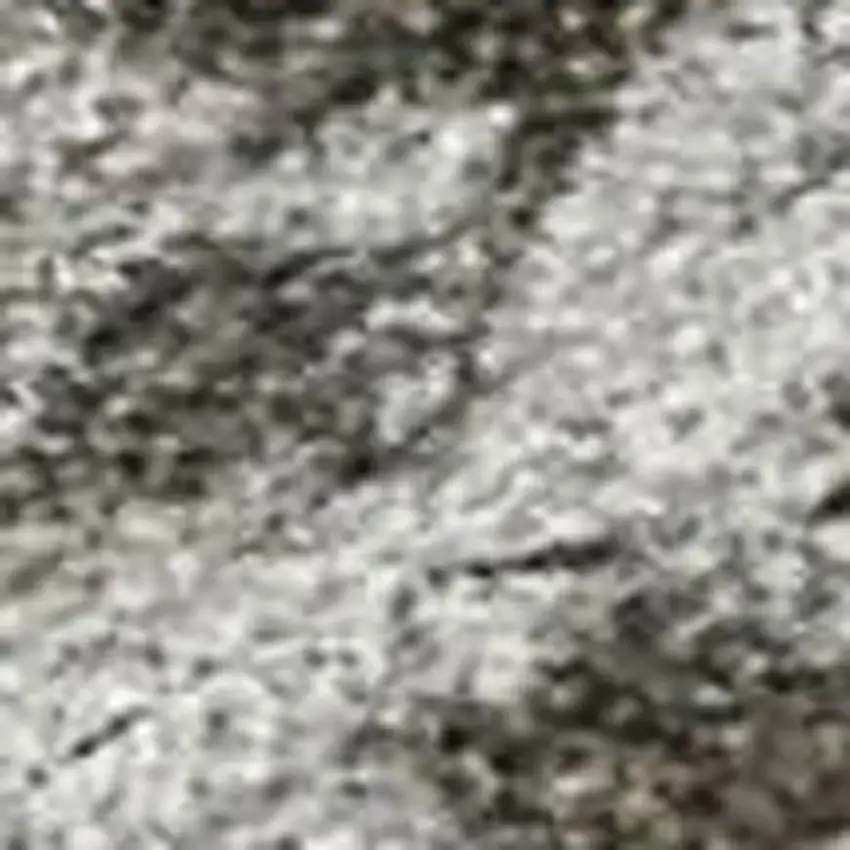 Gray And Silver Abstract Washable Indoor Outdoor Area Rug Photo 3