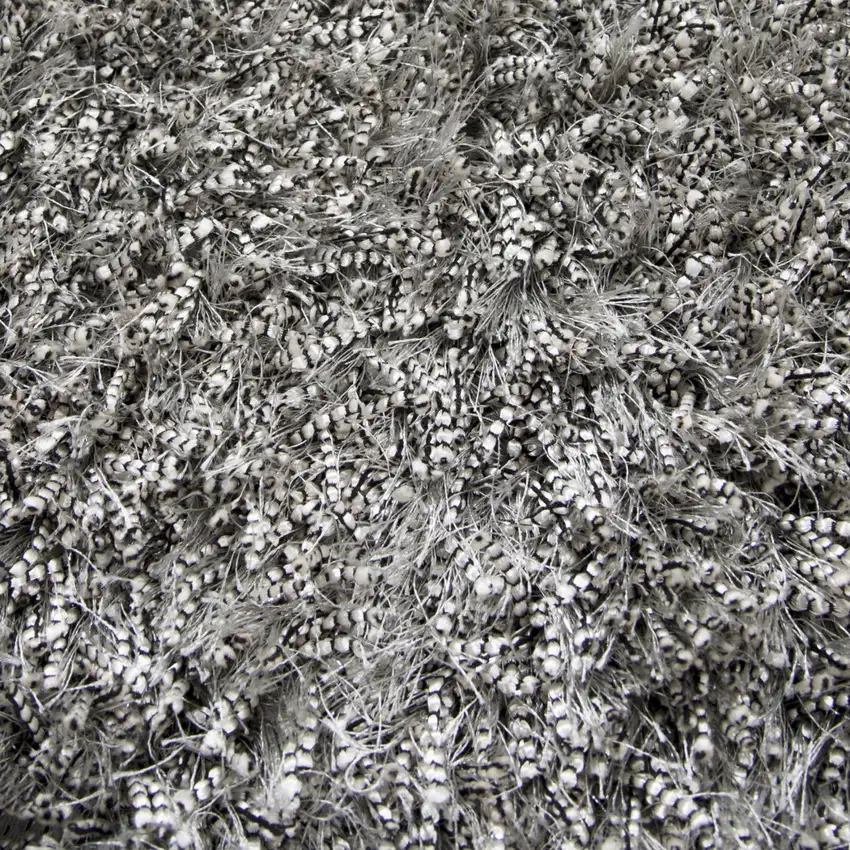 Gray And Silver Hand Tufted Area Rug Photo 4