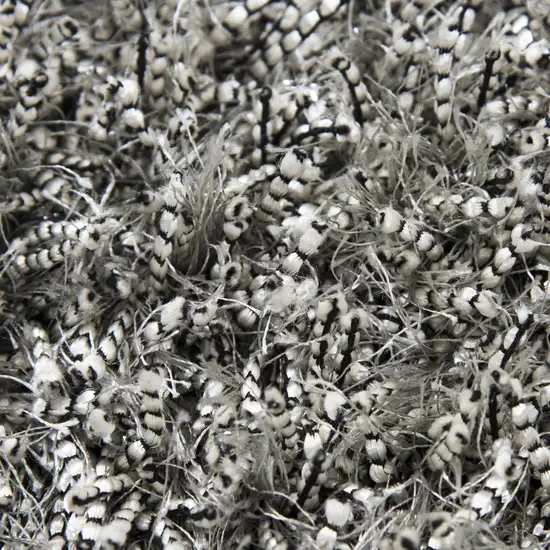 Gray And Silver Hand Tufted Area Rug Photo 5
