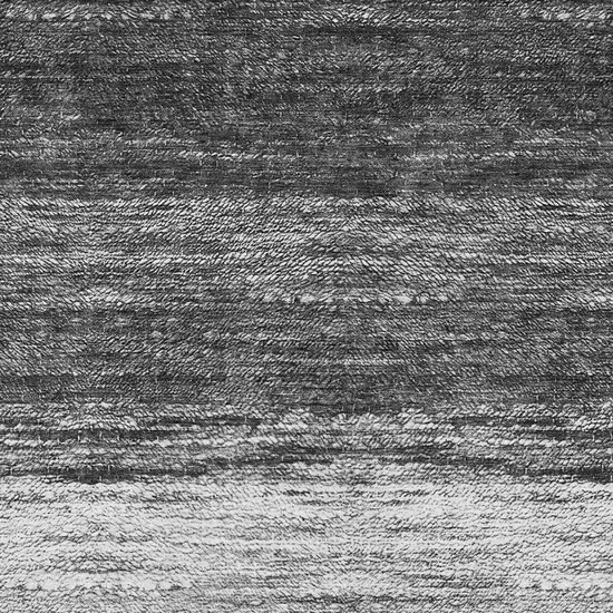 Gray And Silver Ombre Washable Area Rug With UV Protection Photo 3