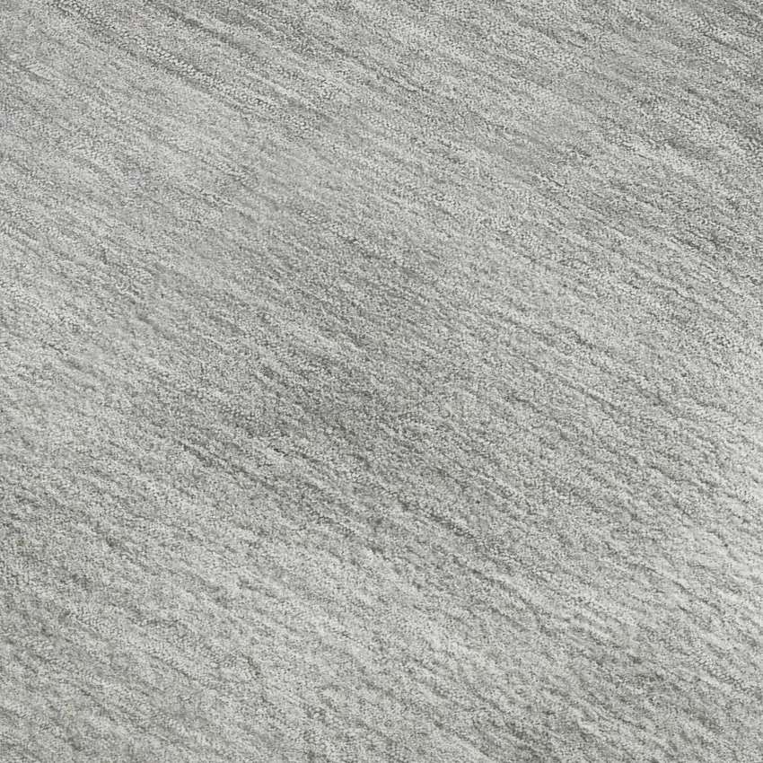 Gray And Silver Ombre Washable Area Rug With UV Protection Photo 2