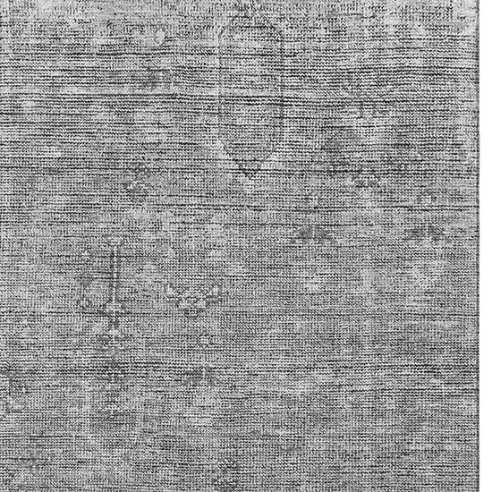 Gray And Silver Southwestern Washable Area Rug With UV Protection Photo 4