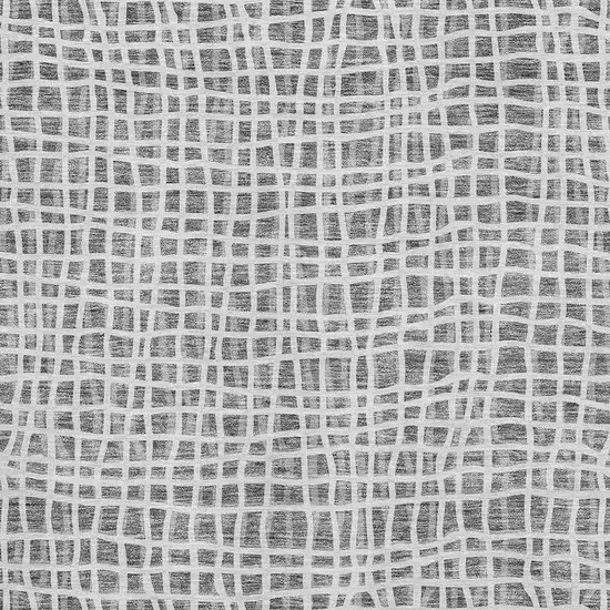 Gray And Silver Striped Washable Area Rug With UV Protection Photo 3