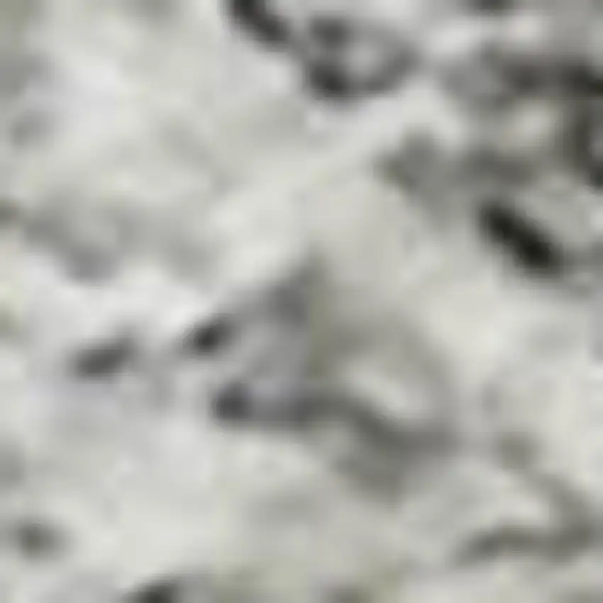 Gray And Silver Striped Washable Area Rug With UV Protection Photo 3