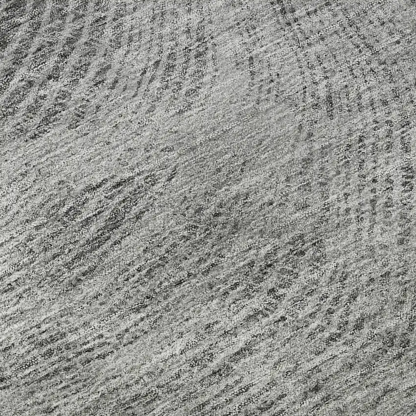 Gray And Silver Woodland Lodge Washable Area Rug With UV Protection Photo 9