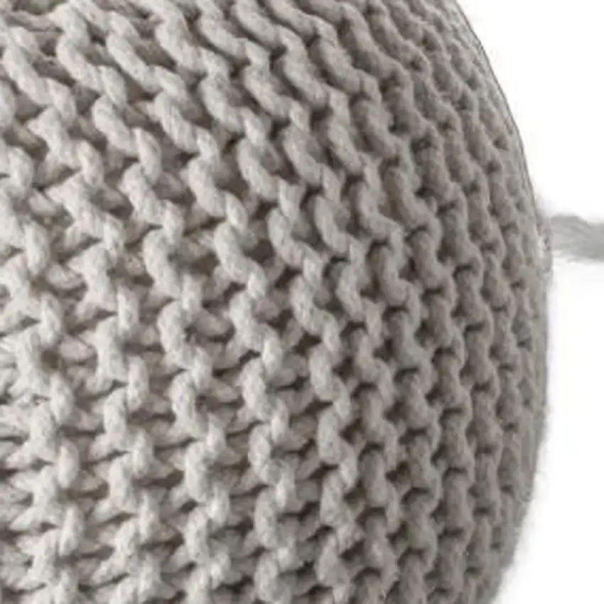 Gray Area Rug With Fringe Photo 3