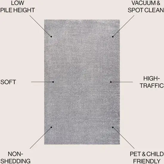 Gray Area Rug Photo 8