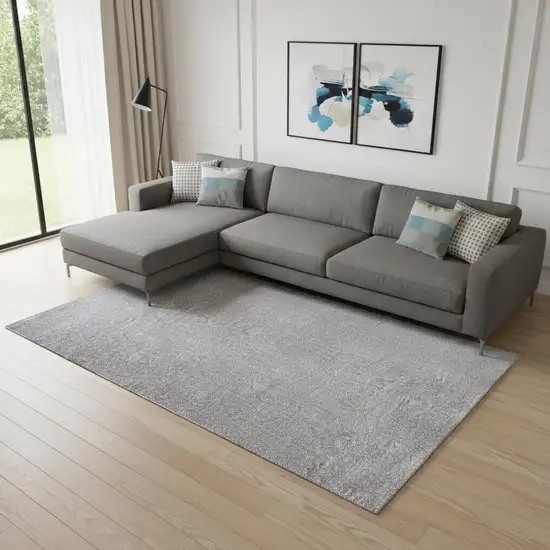 Gray Area Rug Photo 2