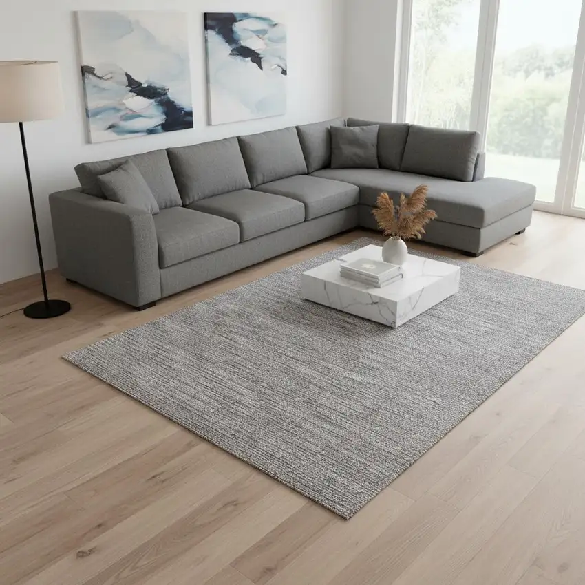 Gray Area Rug Photo 1