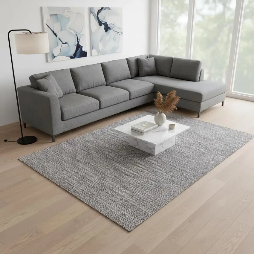 Gray Area Rug Photo 1