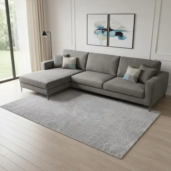 Gray Area Rug Photo 1