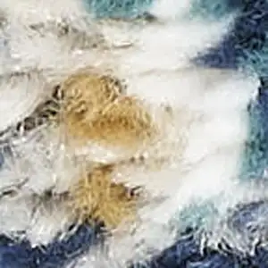 Photo of Gray Beige And Blue Floral Medallion Area Rug