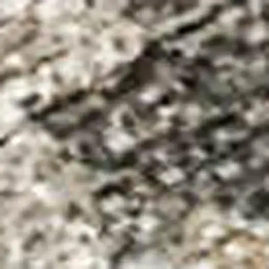 Gray Beige And Blue Floral Washable Indoor Outdoor Area Rug Photo 2